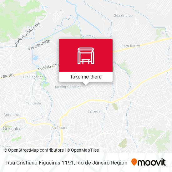 Rua Cristiano Figueiras 1191 map