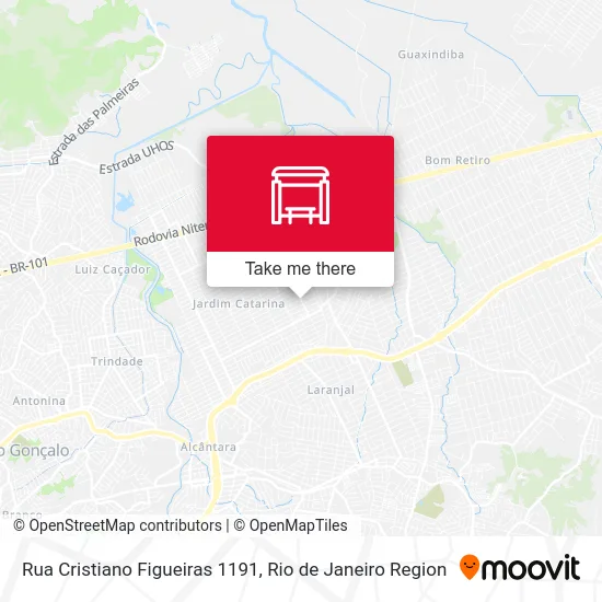 Rua Cristiano Figueiras 1191 map
