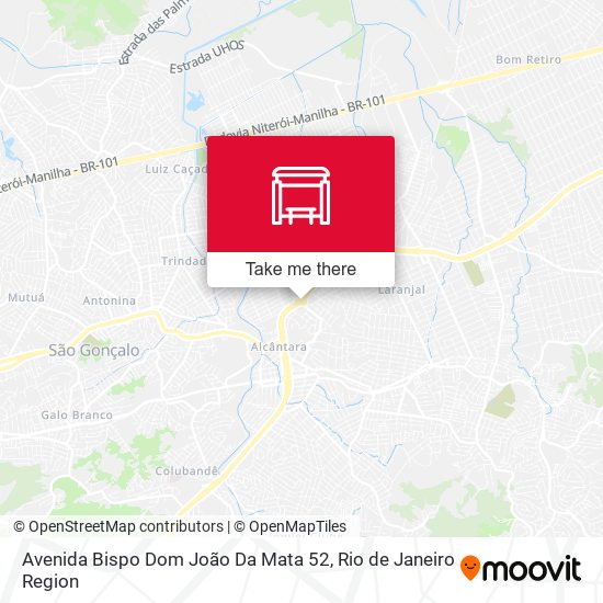 Avenida Bispo Dom João Da Mata 52 map