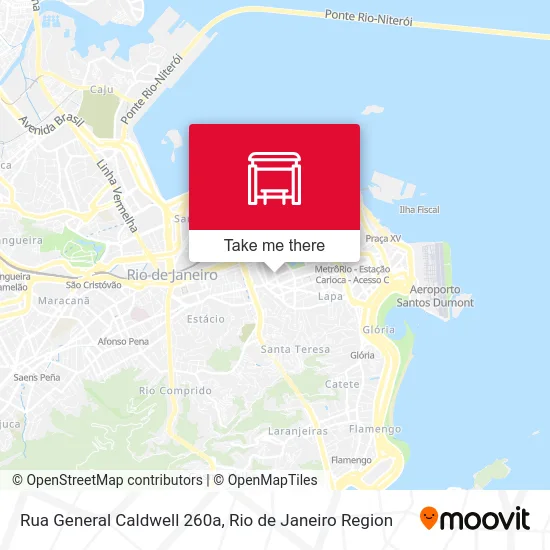 Rua General Caldwell 260a map