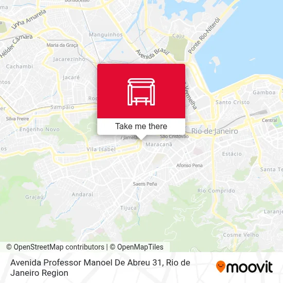 Avenida Professor Manoel De Abreu 31 map