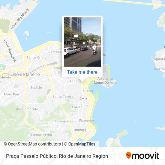 Praça Passeio Público map