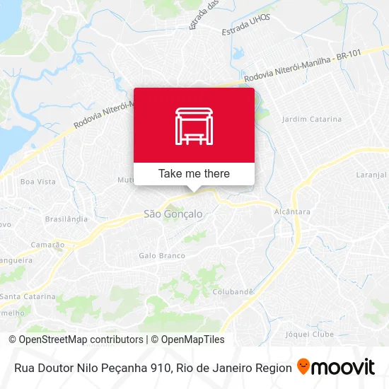 Rua Doutor Nilo Peçanha 910 map