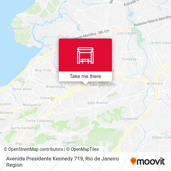 Avenida Presidente Kennedy 719 map