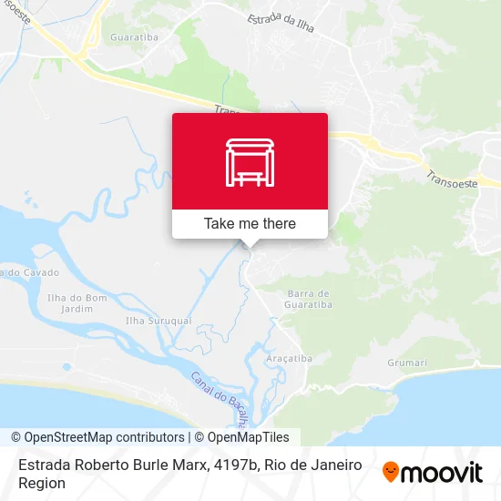 Estrada Roberto Burle Marx, 4197b map