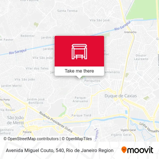 Avenida Miguel Couto, 540 map