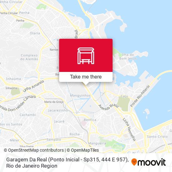 Garagem Da Real (Ponto Inicial - Sp315, 444 E 957) map