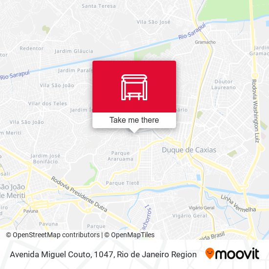 Avenida Miguel Couto, 1047 map
