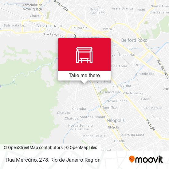 Rua Mercúrio, 278 map