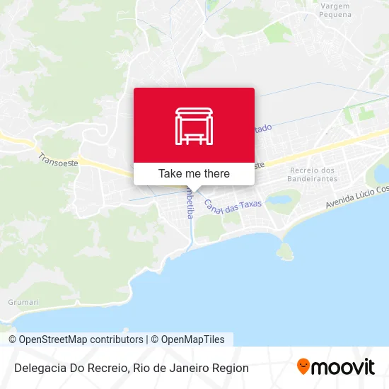 Delegacia Do Recreio map