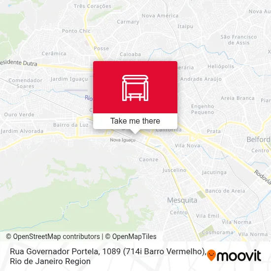 Rua Governador Portela, 1089 (714i Barro Vermelho) map