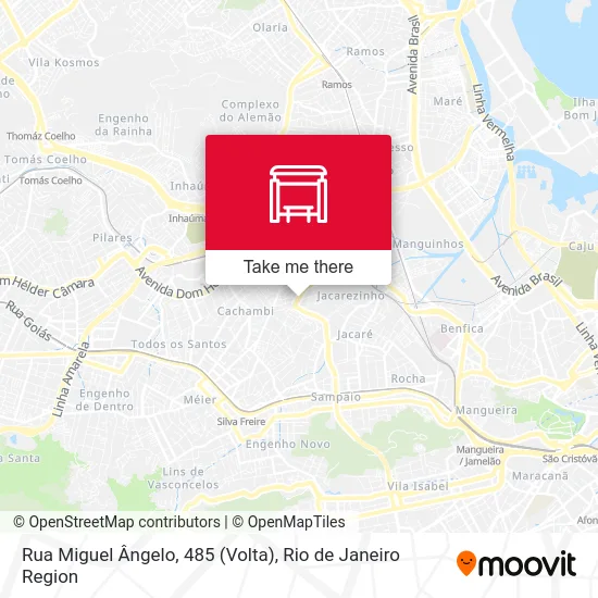 Rua Miguel Ângelo, 485 (Volta) map