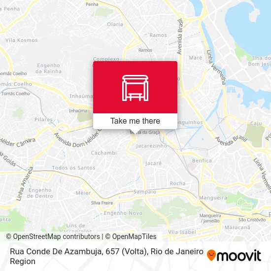 Rua Conde De Azambuja, 657 (Volta) map