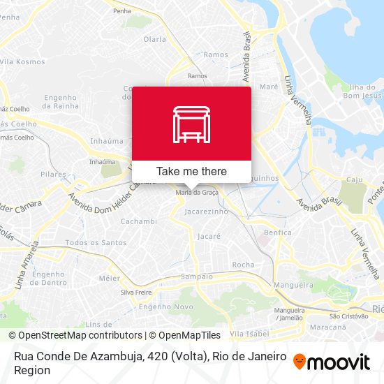Rua Conde De Azambuja, 420 (Volta) map