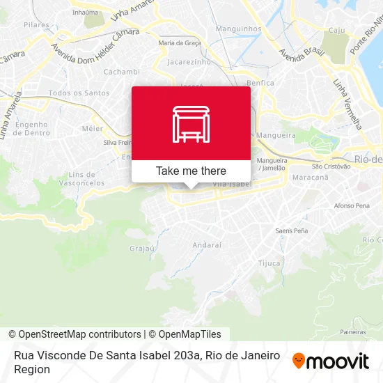 Rua Visconde De Santa Isabel 203a map