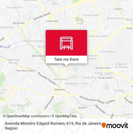 Avenida Ministro Edgard Romero, 619 map