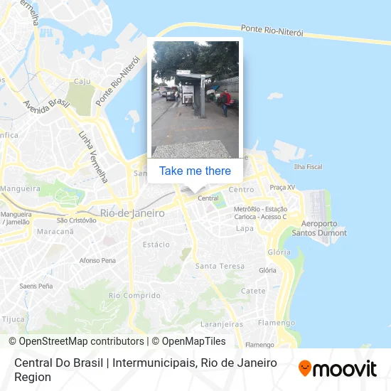 Central Do Brasil | Intermunicipais map