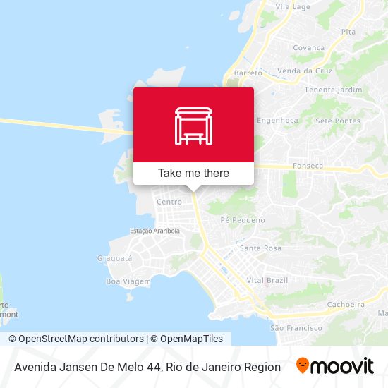 Mapa Avenida Jansen De Melo 44