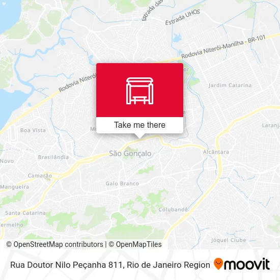 Rua Doutor Nilo Peçanha 811 map
