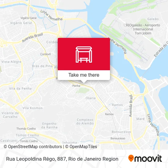 Rua Leopoldina Rêgo, 887 map