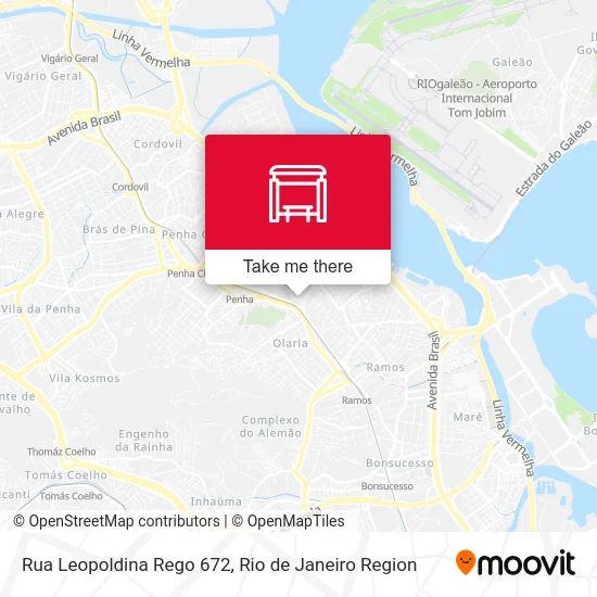 Rua Leopoldina Rego 672 map