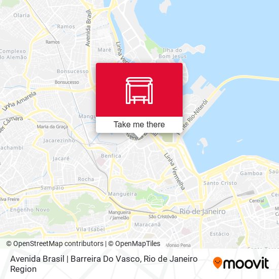 Mapa Avenida Brasil | Barreira Do Vasco