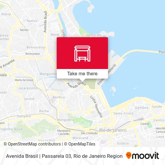 Avenida Brasil | Passarela 03 map