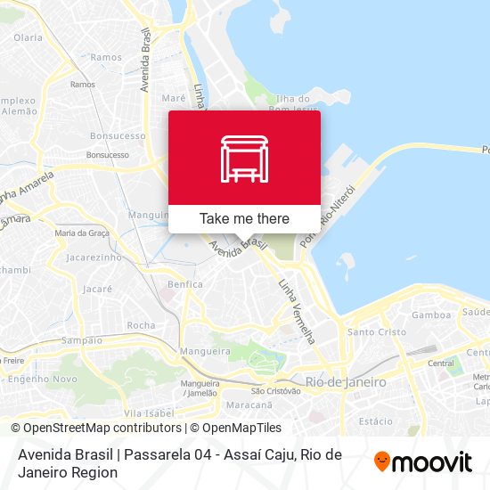 Avenida Brasil | Passarela 04 - Assaí Caju map