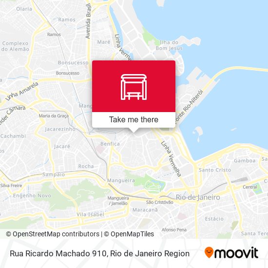 Rua Ricardo Machado 910 map
