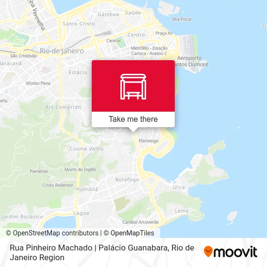 Rua Pinheiro Machado | Palácio Guanabara map