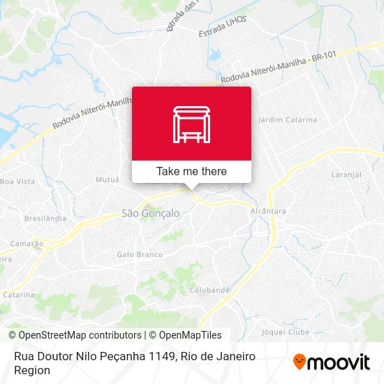 Rua Doutor Nilo Peçanha 1149 map