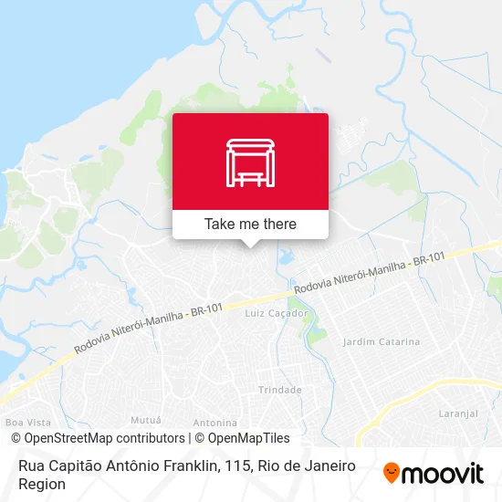 Rua Capitão Antônio Franklin, 115 map