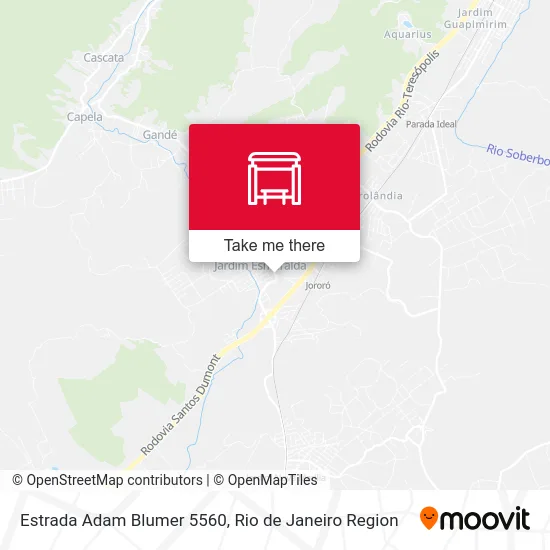 Estrada Adam Blumer 5560 map
