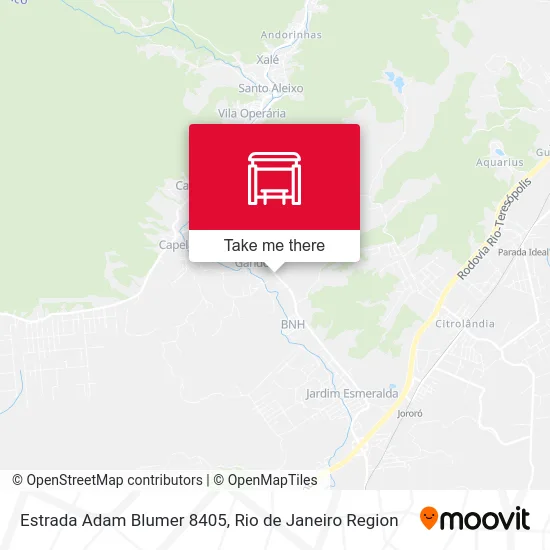 Estrada Adam Blumer 8405 map