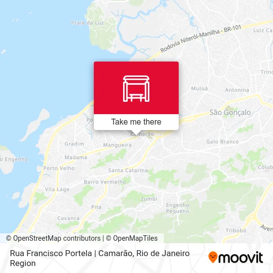 Rua Francisco Portela | Camarão map