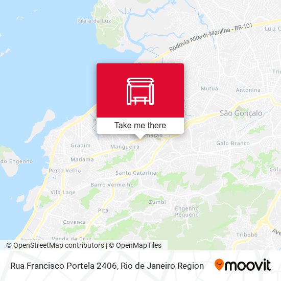 Rua Francisco Portela 2406 map