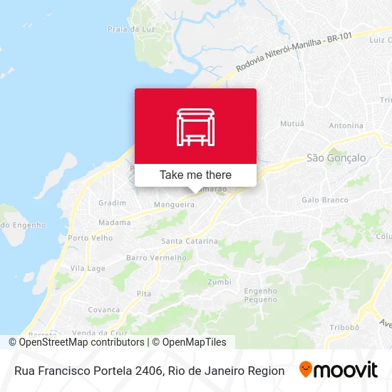 Rua Francisco Portela 2406 map