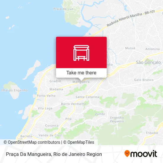 Praça Da Mangueira map