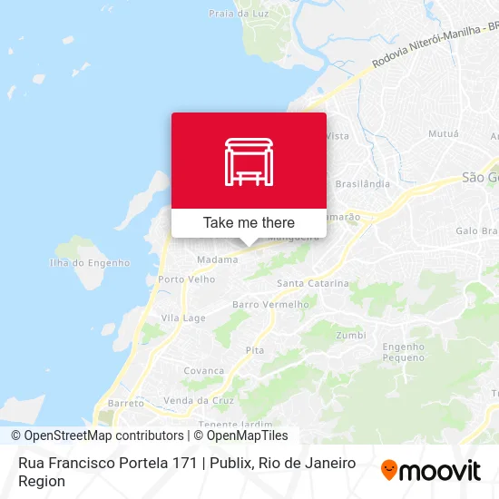 Rua Francisco Portela 171 | Publix map