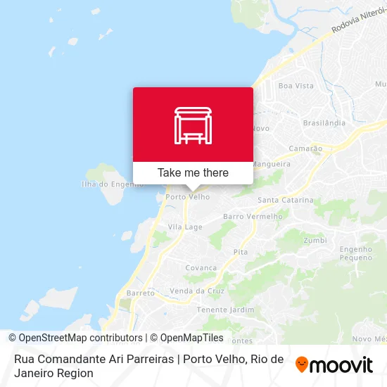 Rua Comandante Ari Parreiras | Porto Velho map