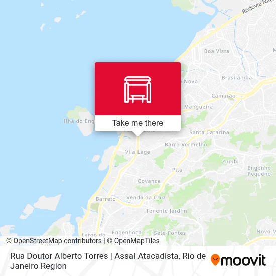 Rua Doutor Alberto Torres | Assaí Atacadista map