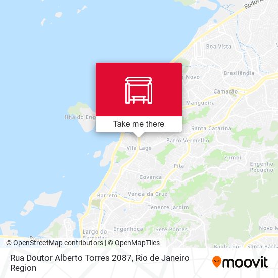 Rua Doutor Alberto Torres 2087 map