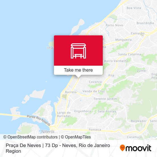 Praça De Neves | 73 Dp - Neves map