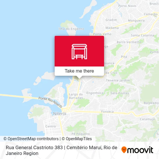 Rua General Castrioto 383 | Cemitério Maruí map