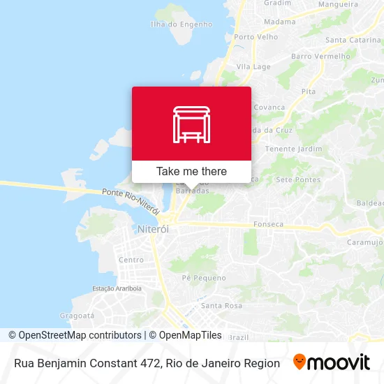 Rua Benjamin Constant 472 map