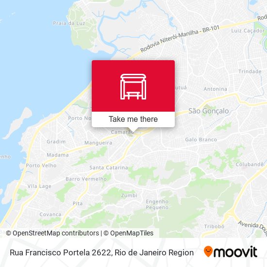 Mapa Rua Francisco Portela 2622