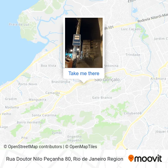 Rua Doutor Nilo Peçanha 80 map
