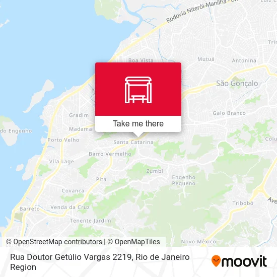Rua Doutor Getúlio Vargas 2219 map
