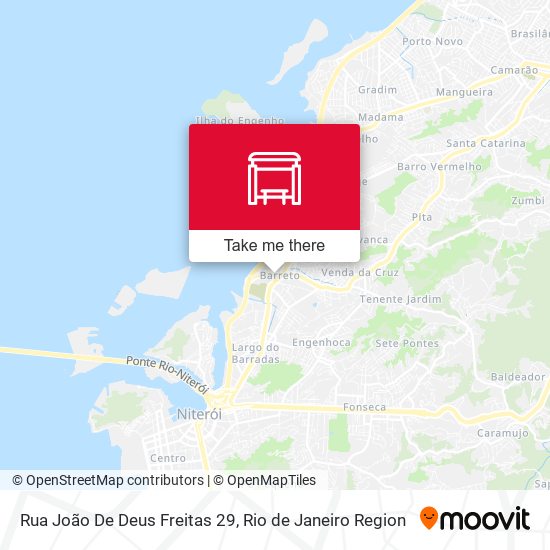 Rua João De Deus Freitas 29 map