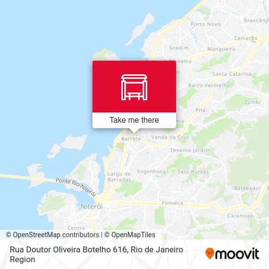 Rua Doutor Oliveira Botelho 616 map